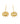 ARETES BRONCE EYE FOR YOU GOLDEN